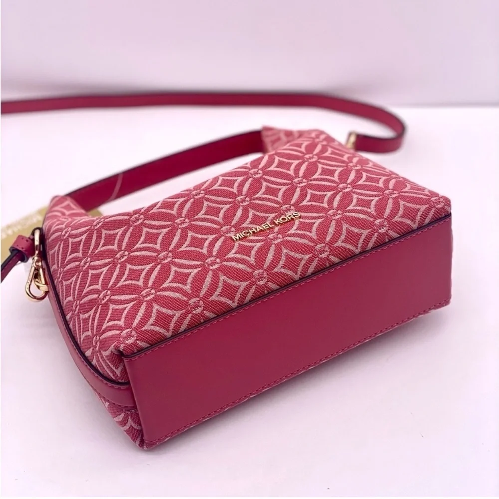 Michael Kors Ember Small Messenger Shoulder Crossbody Bag and Card Holder Set